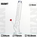 Giant | Bolt Glass Bong- H:54cm- Ø:75mm-...