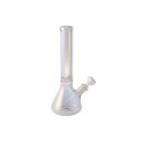 Glas Bong Conical 38cm. 9mm Dickes Glass  Perl Farbe