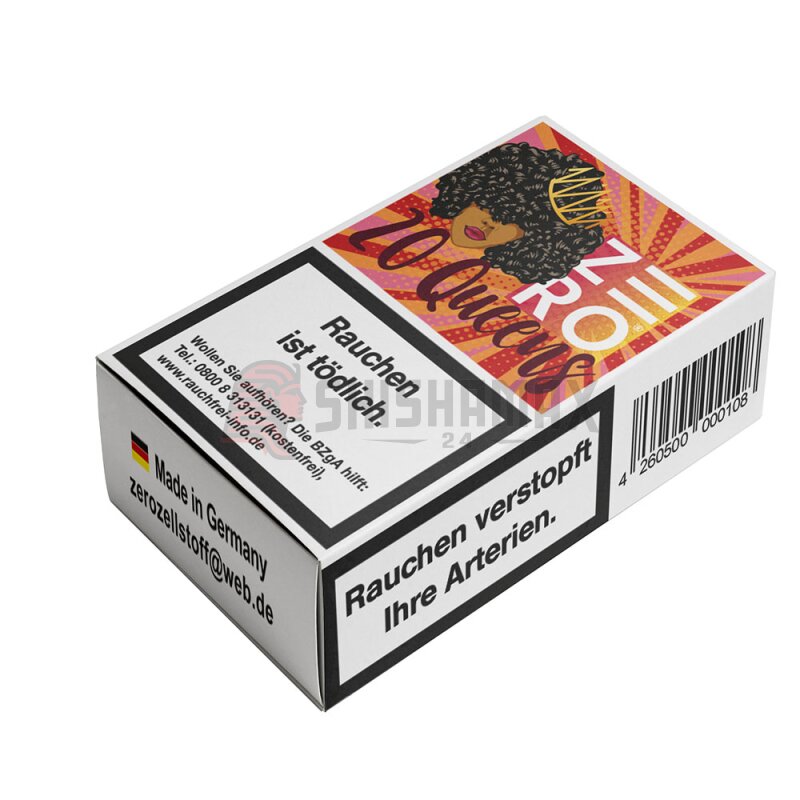 ZERO 25g 20 Queens Shop für Shisha, Tabak, EShisha, VAPE, 3,90