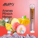 Crystal Aupo 600 Züge Ananas pfirsich Mango